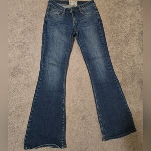 American Rag Flared Low Rise Blue Women's Jeans